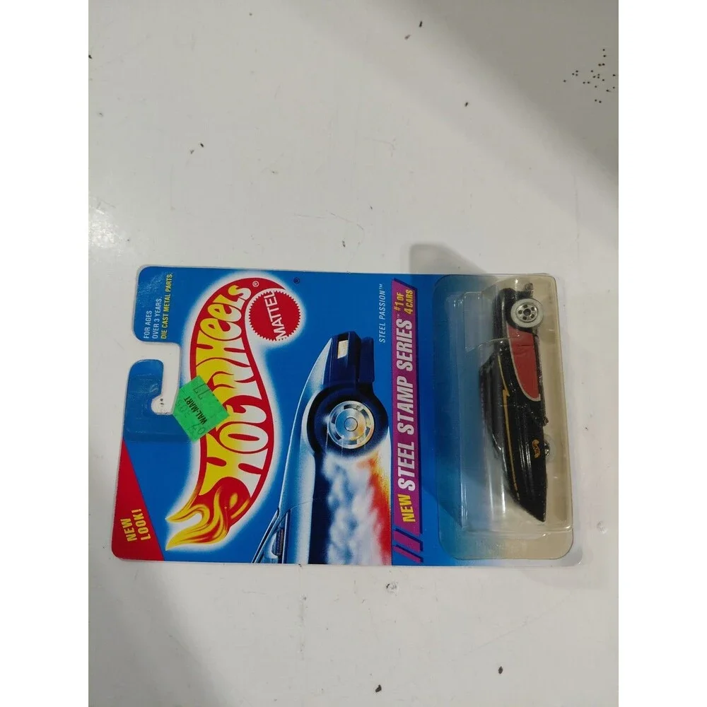 NIP Hot Wheels Steel Stamp 1:64 DieCast Steel Passion Mercury Coupe Car